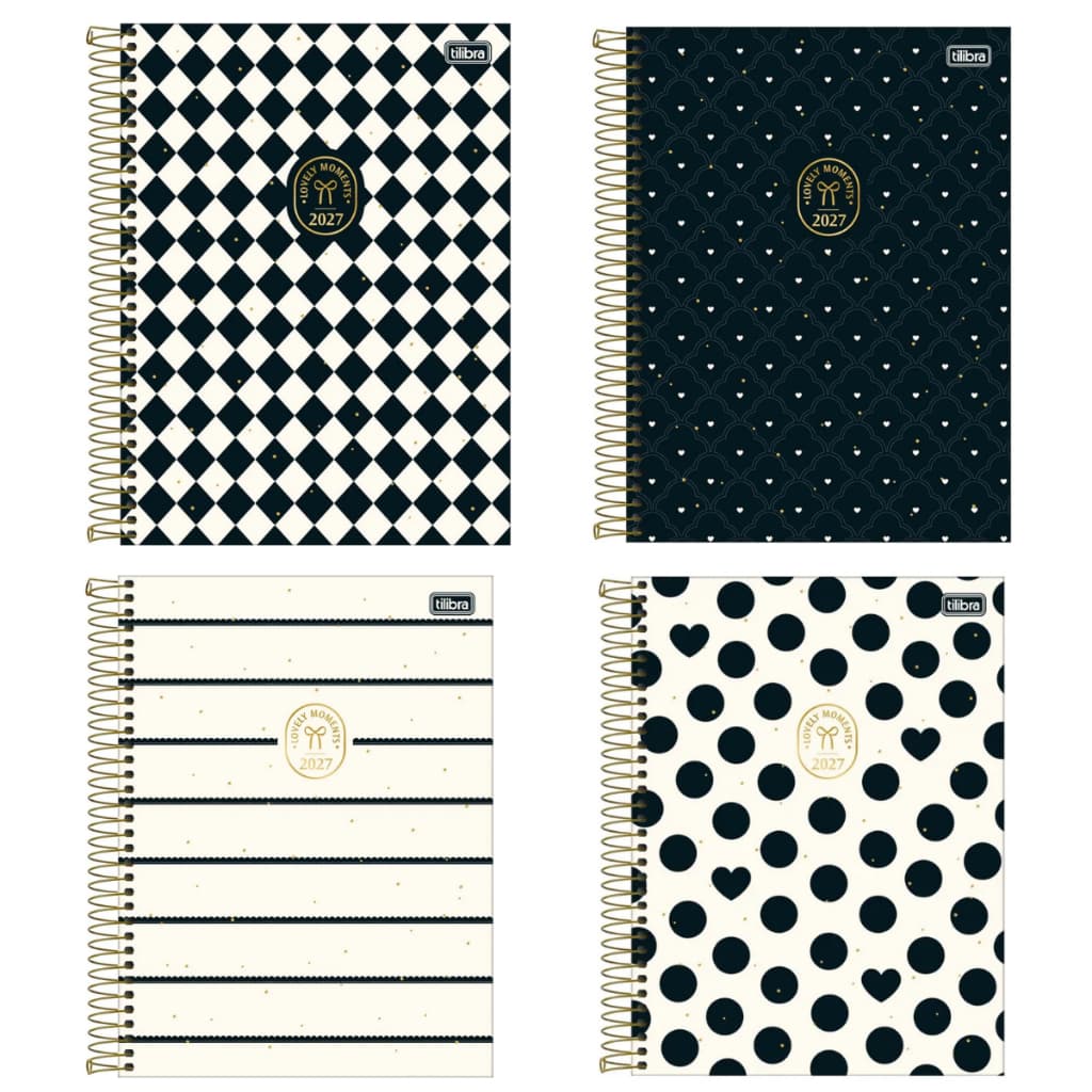 CADERNO 1/4 CAPA DURA WEST VILLAGE 80 FOLHAS - TILIBRA