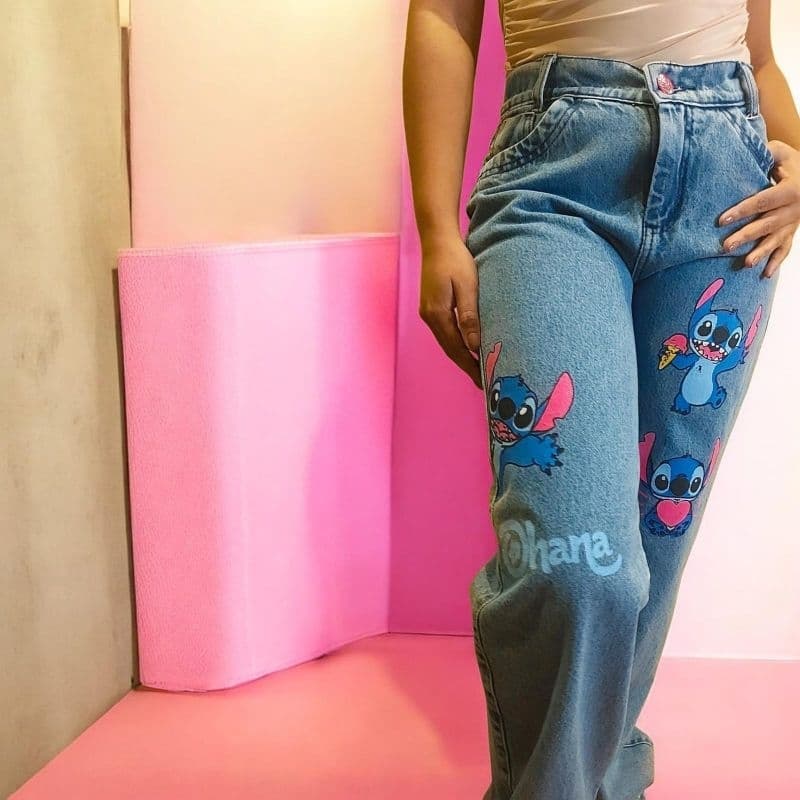 calça jeans feminina infantil e juvenil