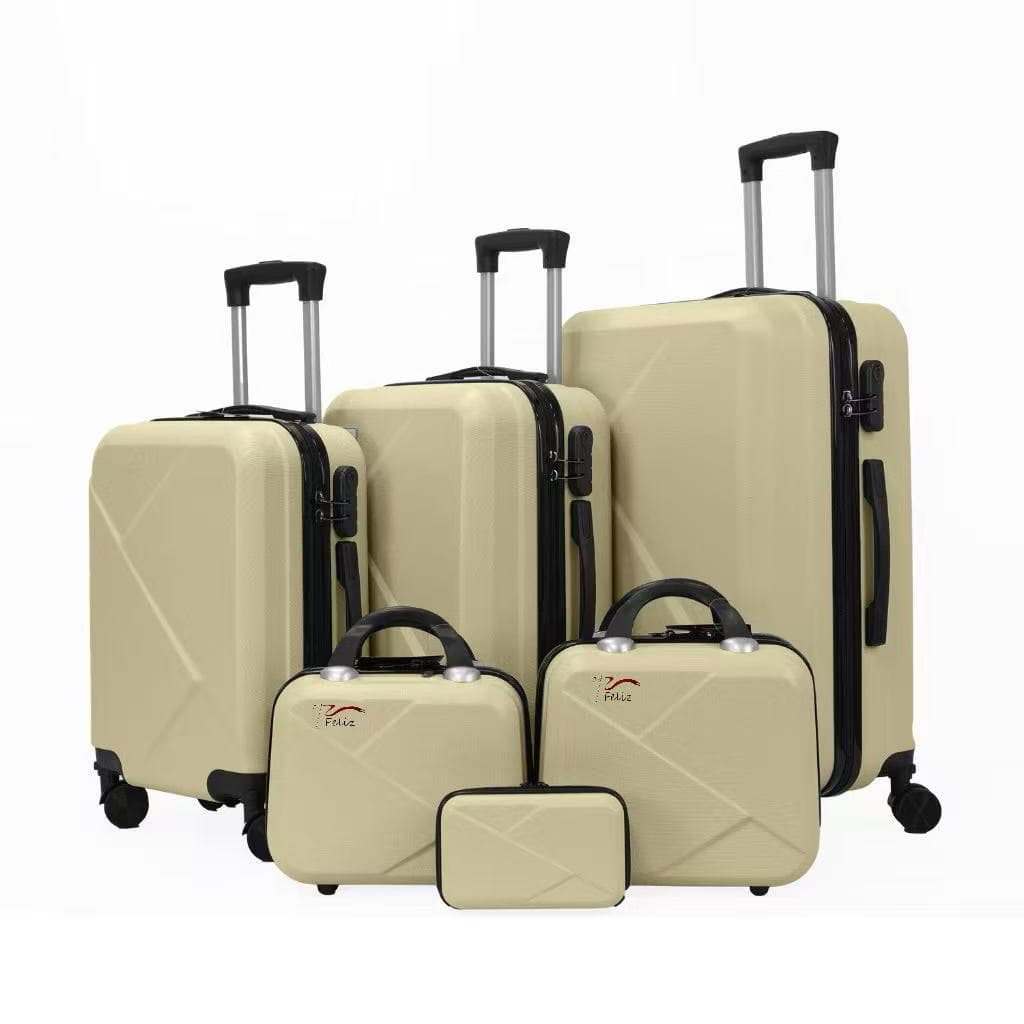 Mala Expansivel＋Frasqueira MALA GRANDE de viagem 40kg zíper com rodinha REMOVIVEIS 360º