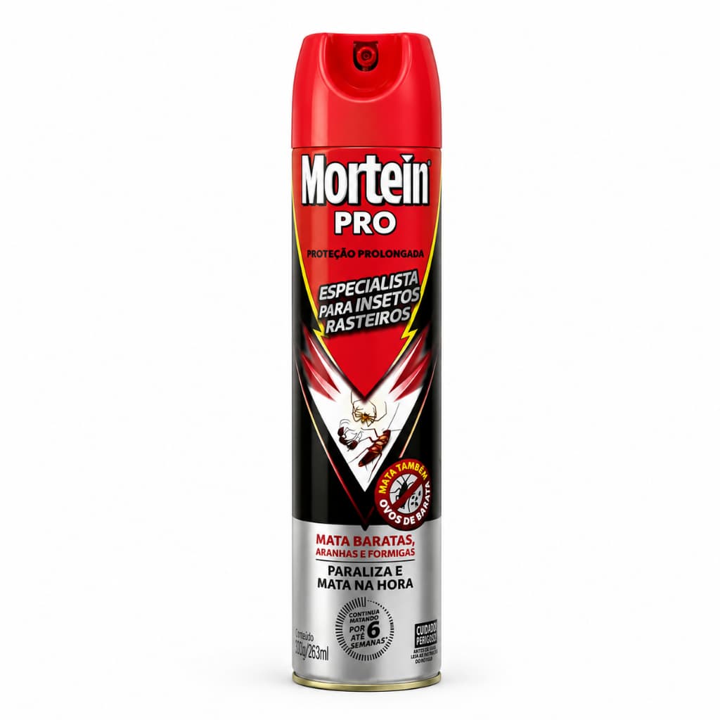 Mortein Baratas Ultra Forte Spray 360ml (Preto)
