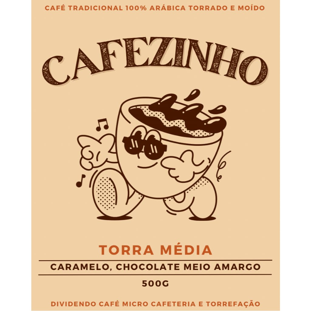 Café Tradicional torrado e moído 500g 100% Arábica