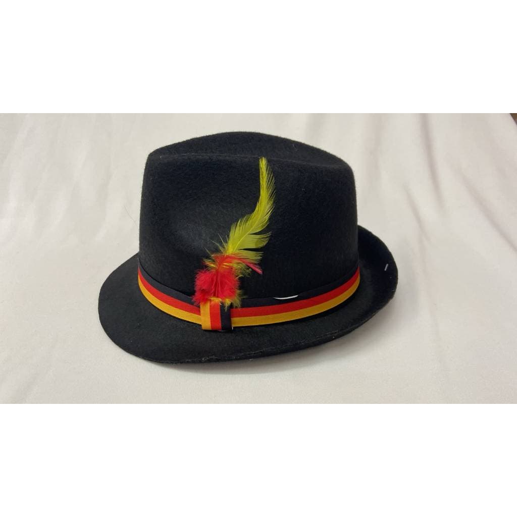 Chapéu Alemão C/ Pluma Oktoberfest Carnaval Festa Fantasia 15019