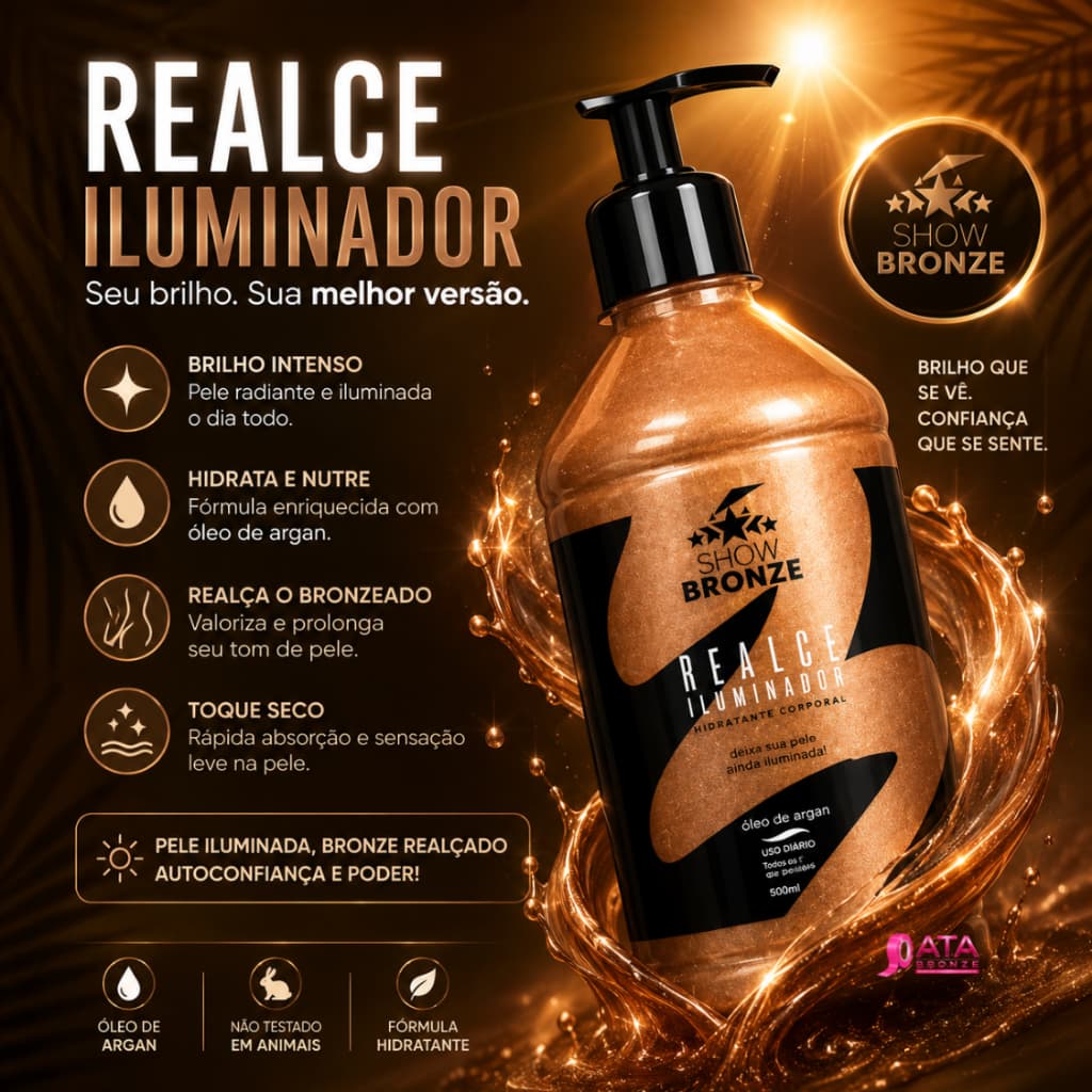 REALCE HIDRATANTE ILUMINADOR 500g - CAPILAR ESSÊNCIA