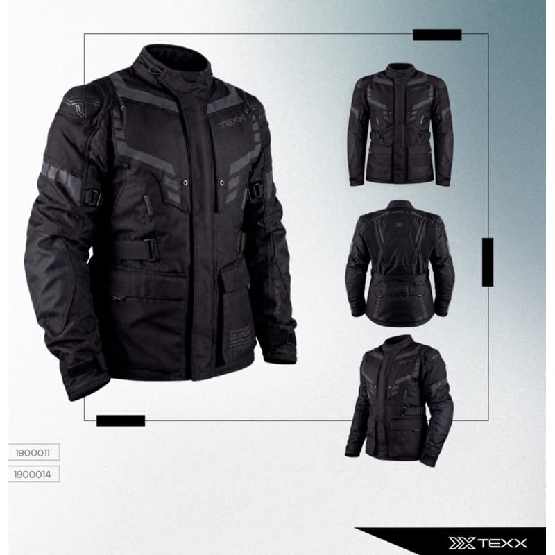 Jaqueta Motociclista Texx Armor 2 Masculina Nova Geração Impermeável