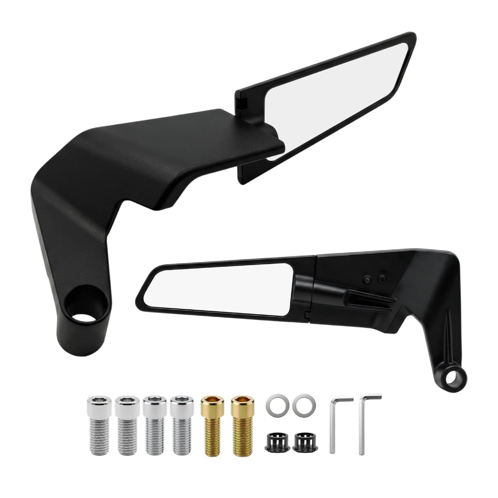 Espelho Retrovisor Universal para Moto Dobrável