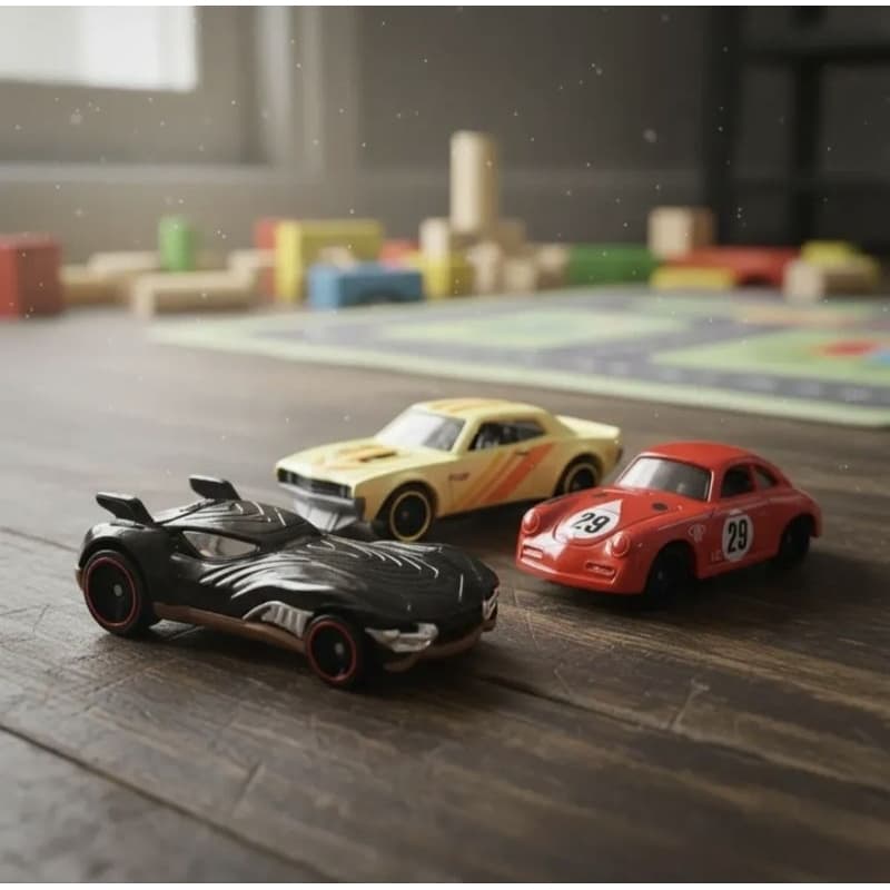 Kit 3 Carrinhos Hot Wheels Miniatura Coleção Original Mattel
