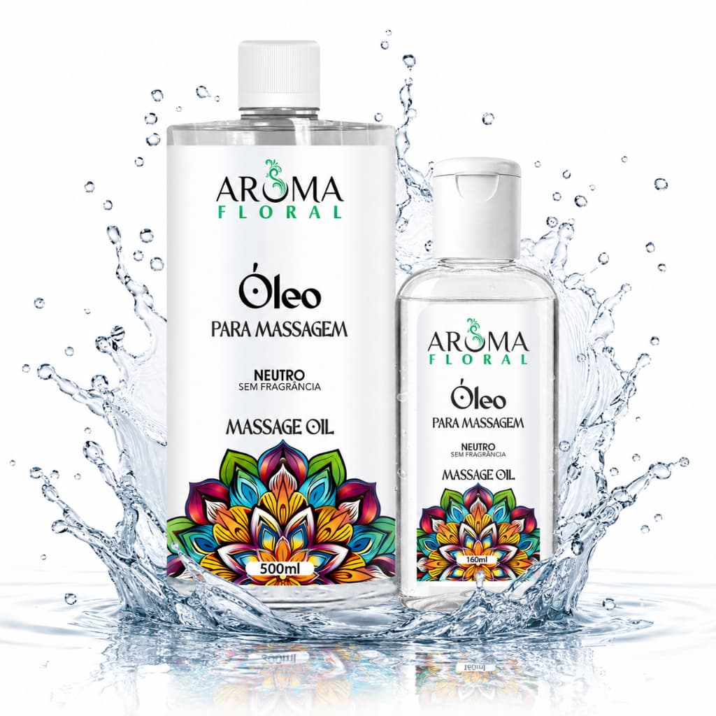 Óleo Para Massagem Corporal Natural Massagem Sem Cheiro Neutro