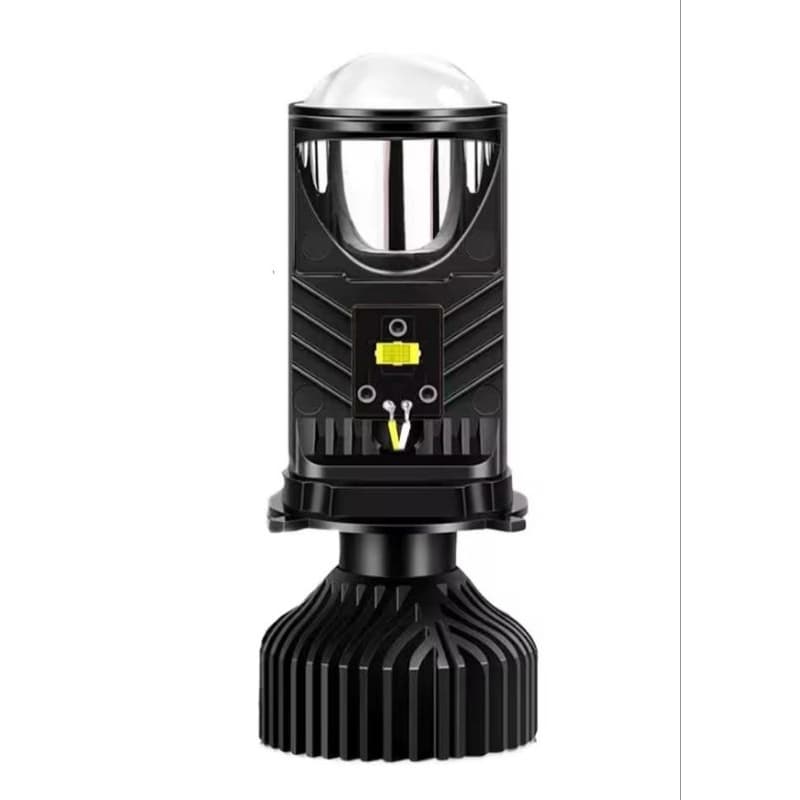 Mini projetor LED H4 Universal 6000k para motos e carros com Canbus - 1 Unidade - leia o anúncio.