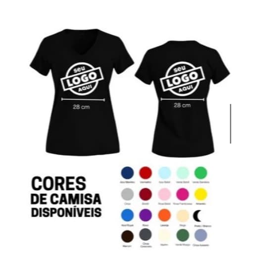 Kit 2 camisas unissex e 1 infantil