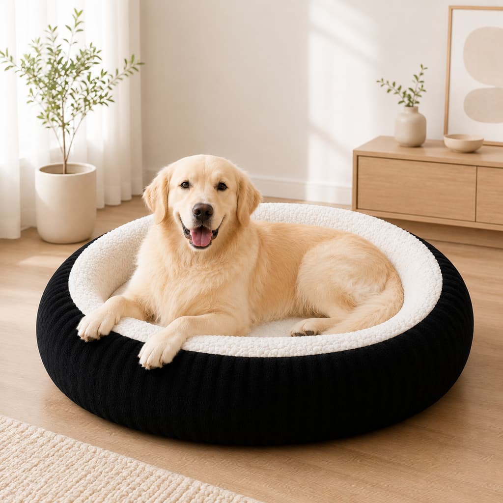 Caminha Pet Sherpa - Cama Pet Pelo de Carneiro - Caminha Confortável Quente e Macia