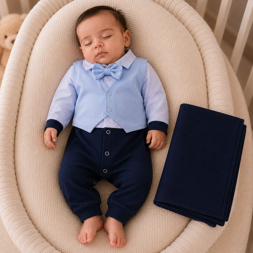 Saída de Maternidade Baby Elegance Menino