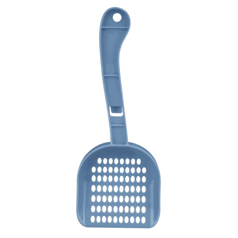 Pá Higiênica para Bandeja Caixa Areia Sanitária de Gatos - Pet Sanremo - Rosa ou Azul - Unidade