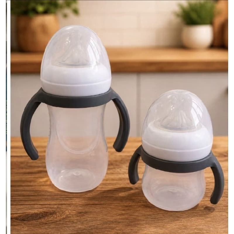 Alça para Mamadeira Bebê Facilita Pegada do Bebê - Compatível com Avent Pétala e Classic