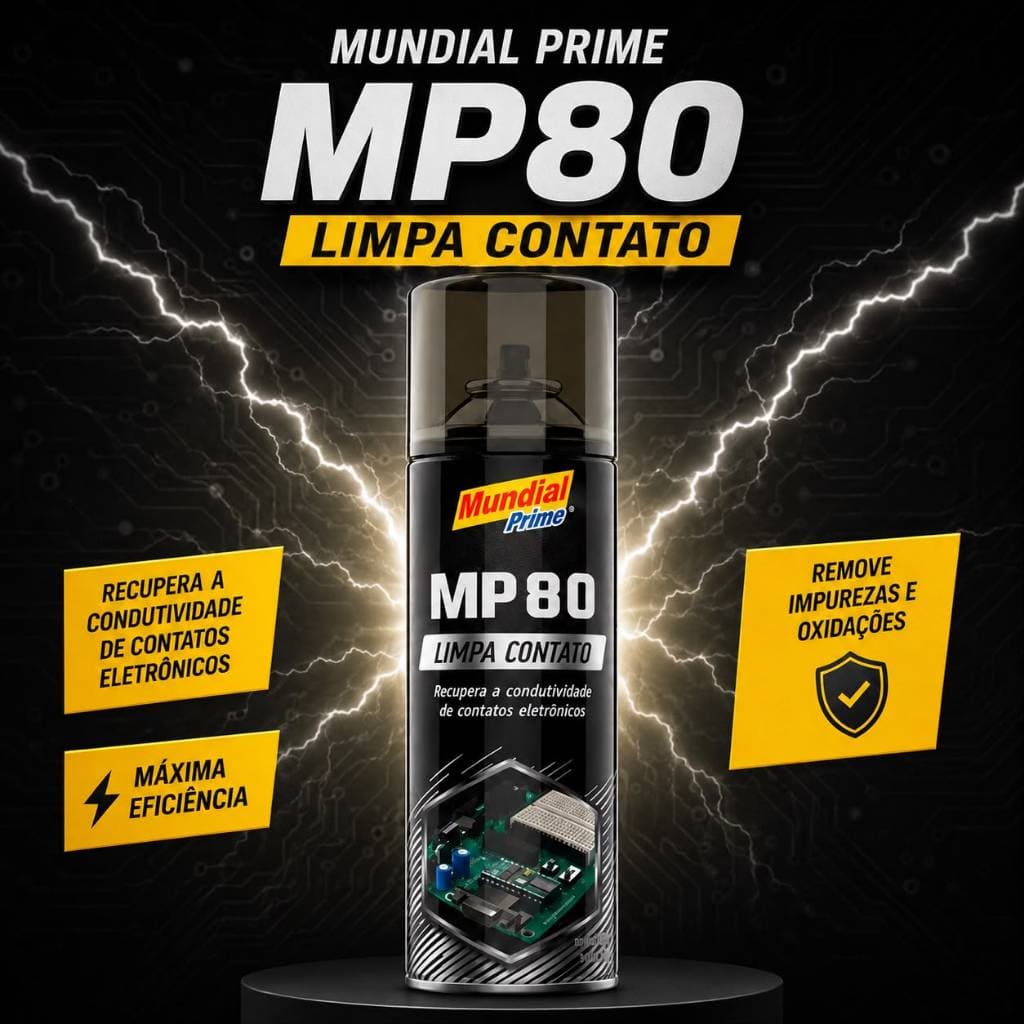 Limpa Contato Elétrico em Spray Mundial Prime 300ml