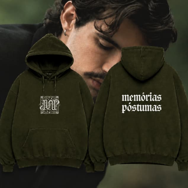Moletom Canguru Tendência Jão Memorias Póstumas