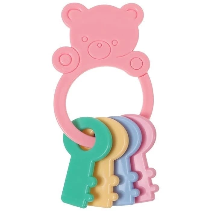Mordedor Urso com Chaves para Bebê +4 – Sensorial, Seguro e super Divertido
