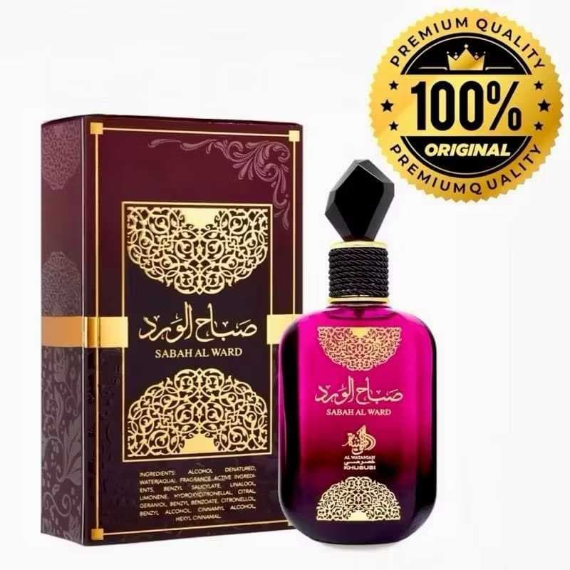 Perfume Al Wataniah Sabah Al Ward EDP 100ML Fragancia Produto 100 Original