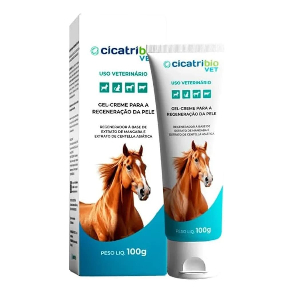 Cicatribio Pomada Cicatrizante 100g para Cães e Gatos