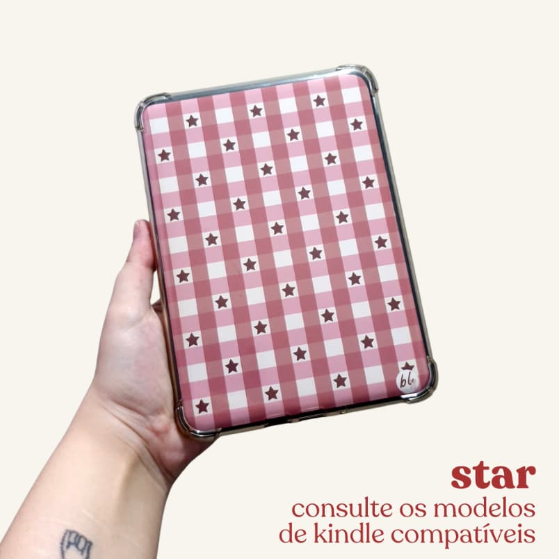 Kindle Insert Card Decoração para Kindle Stars