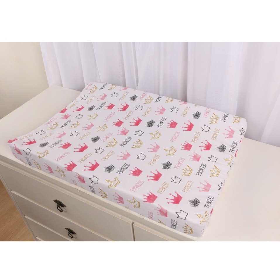 Trocador De Fraldas Impermeável Americano Cômoda Bebê Menina Estampas