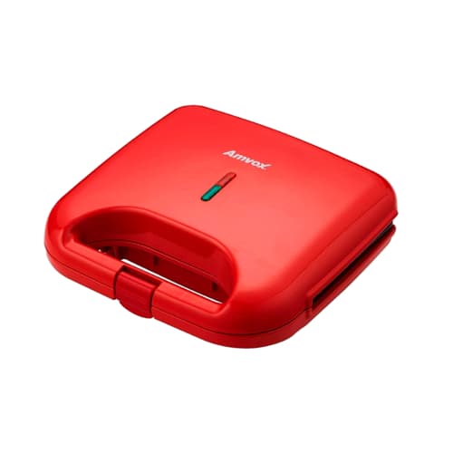 Sanduicheira e Grill 2em1 Amvox Ams 370 Red 750w 110v - Vermelho