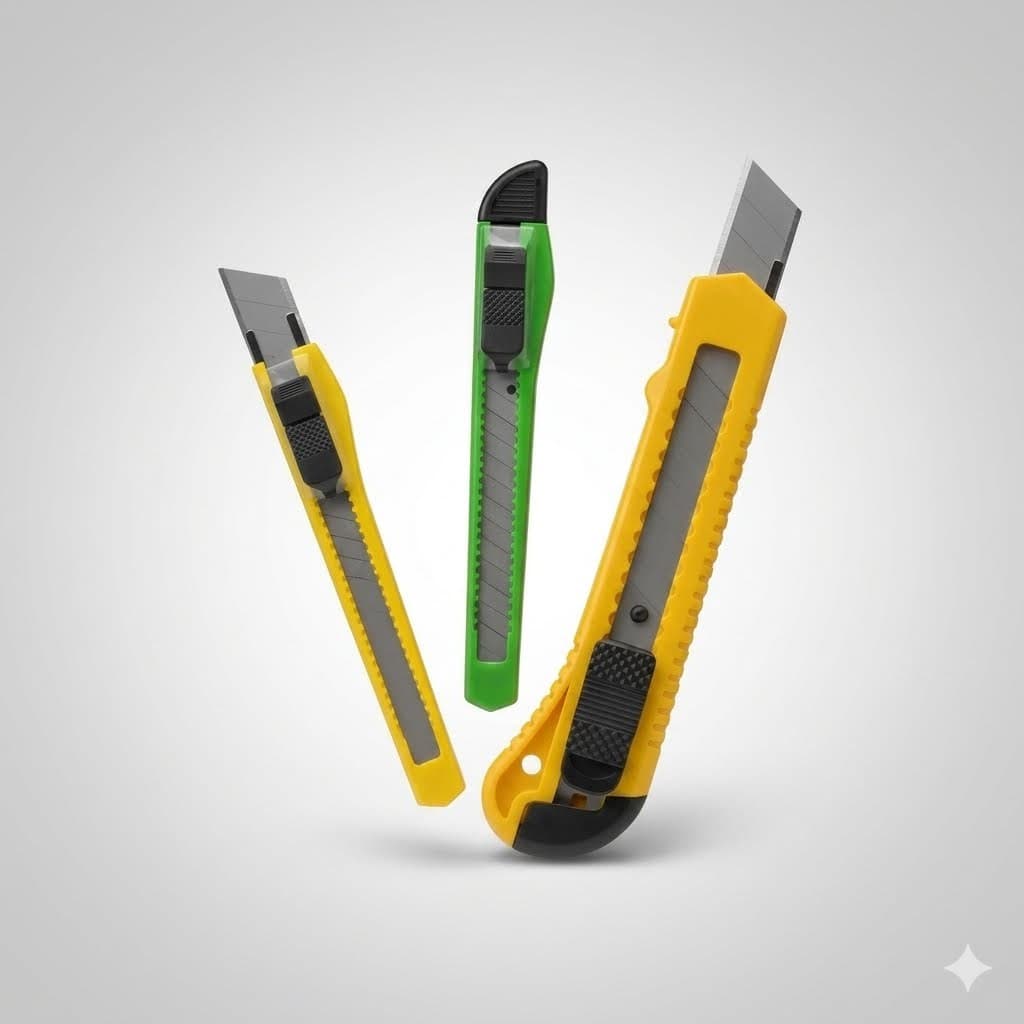 Kit 3 Estiletes Profissional Bomvink Lâminas Variadas