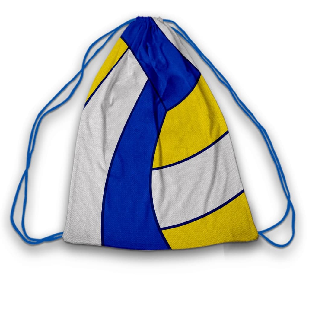 Mochilinhas sacolinha19x28cm Sport estilo bola de Volei lembrancinha aniversário (envio rápido)