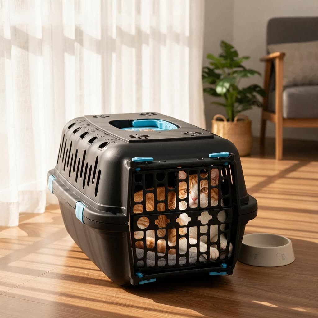 Caixa Transporte N2 N3 N4 Pequena Média Grande Gato Cachorro Coelho Animais Cães Cia do Pet