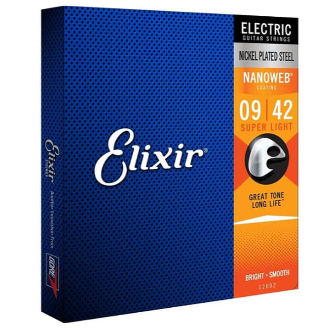 Cordas Encordoamento Guitarra Elixir Optiweb 12002 Bronze 09 42 ORIGEM CHINA
