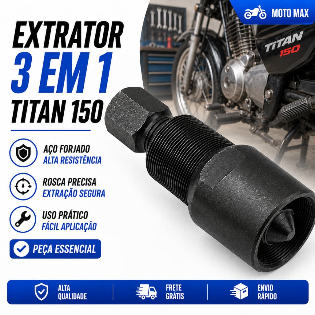 Extrator Saca Volante Magneto Cg 150 Titan