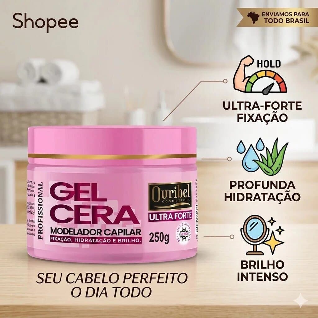 Gel Cera LADY Ouribel Ultra Forte 250g