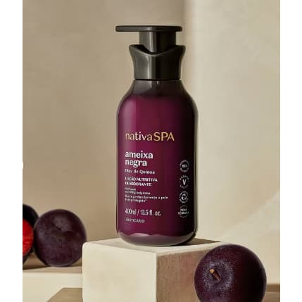 Desodorante Corporal Nativa Spa Ameixa Negra 400ml Nativa SPA