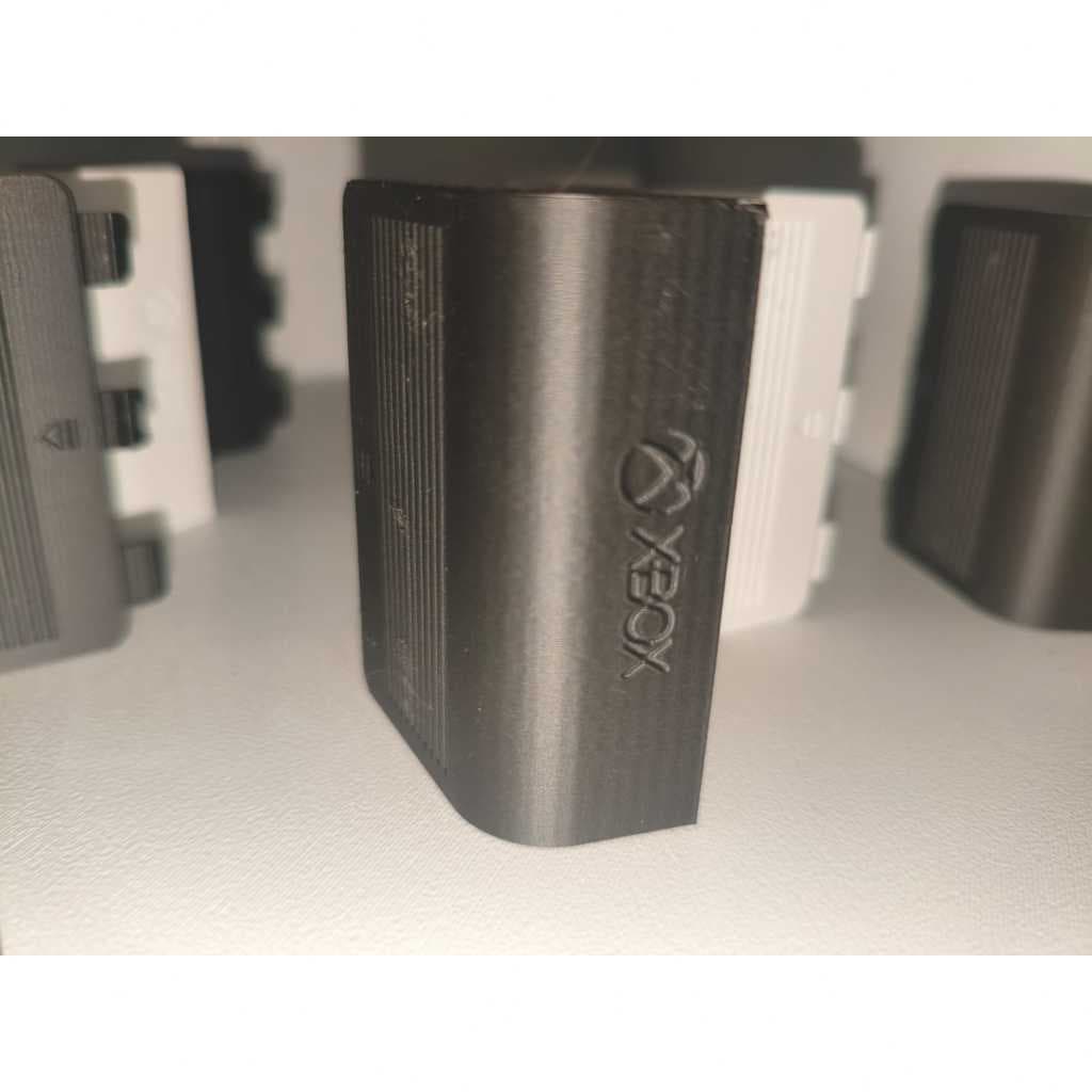 2 a 4 Tampas Para Pilhas Do Controle Para Xbox Séries S / X Preta OU BRANCA IMPRESSAO 3D