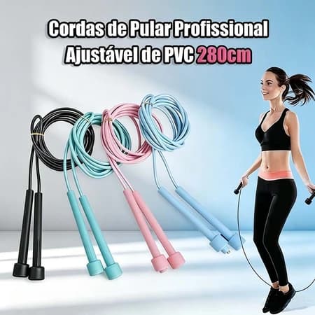 Corda de Pular Profissional Design Caneta | Pegada Antiderrapante