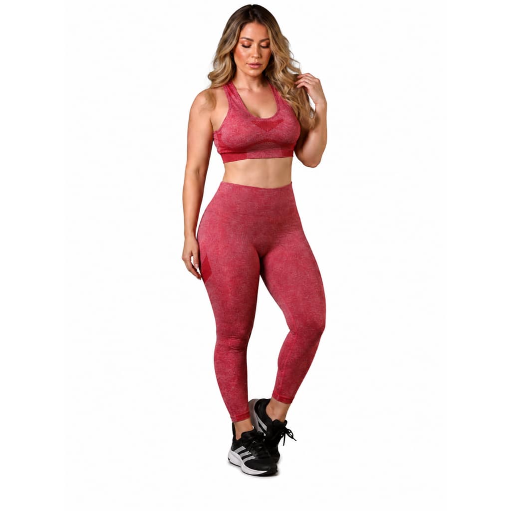 Conjunto Fitness Feminino Roupa Fitness Feminina Legging Cintura Alta Roupa de Academia Feminina Legging Fitness Pilates