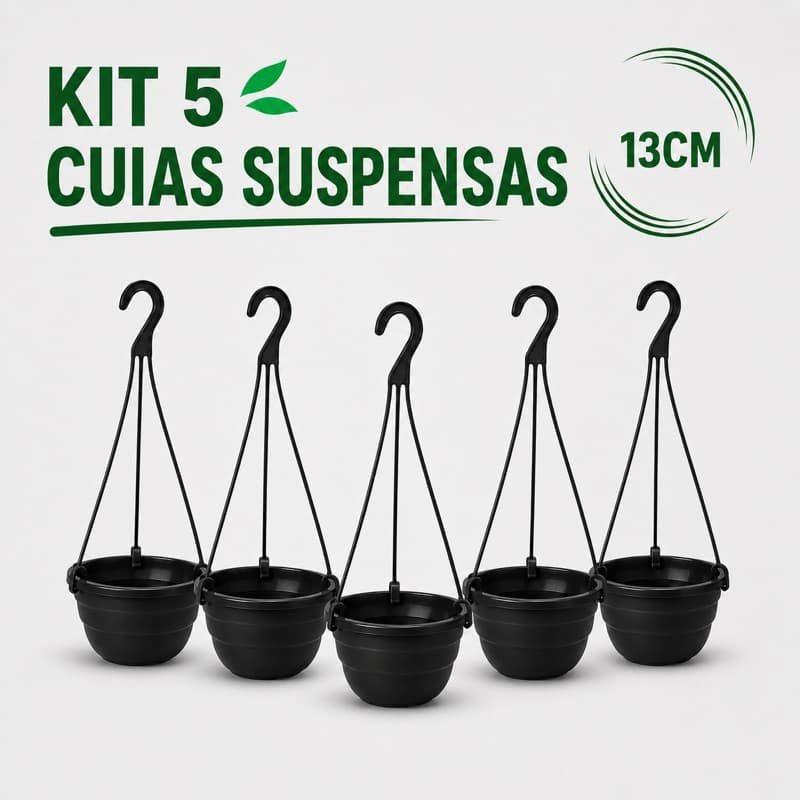 Kit 5 Vasos Redondo Cuia 1,3 Litros Com Alça Resistente Rosa do Deserto Cuia 13