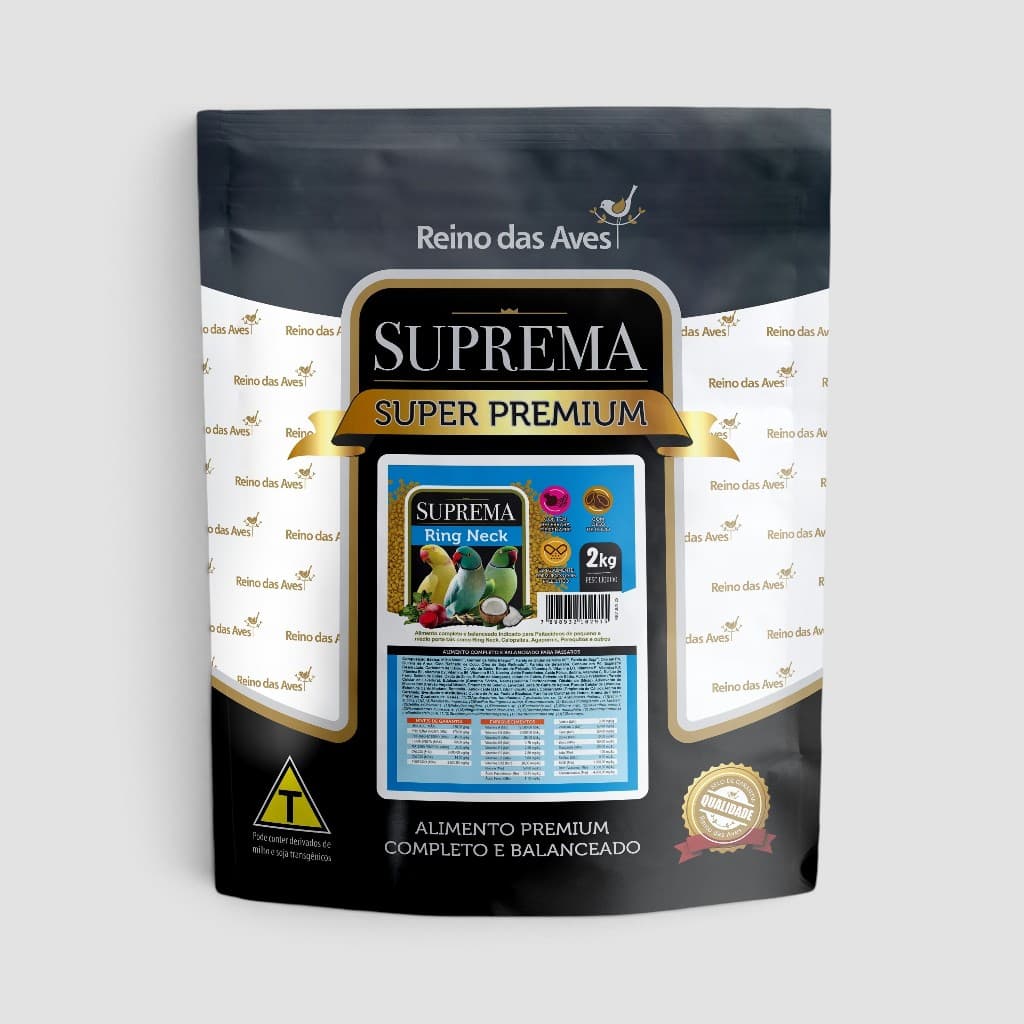Ração Suprema Ring Neck 2kg