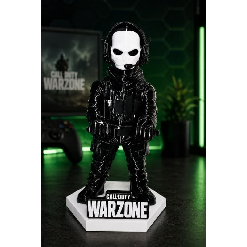 Suporte para Controle PS5 Xbox Ghost Call of Duty Warzone | Porta Controle Gamer Decorativo em Impressão 3D