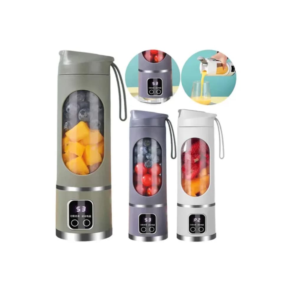 Copo Espremedor Portátil Espremedor Liquidificador Espremedor Misturador de Frutas Garrafa Liquidificador - GARRAFA E MI