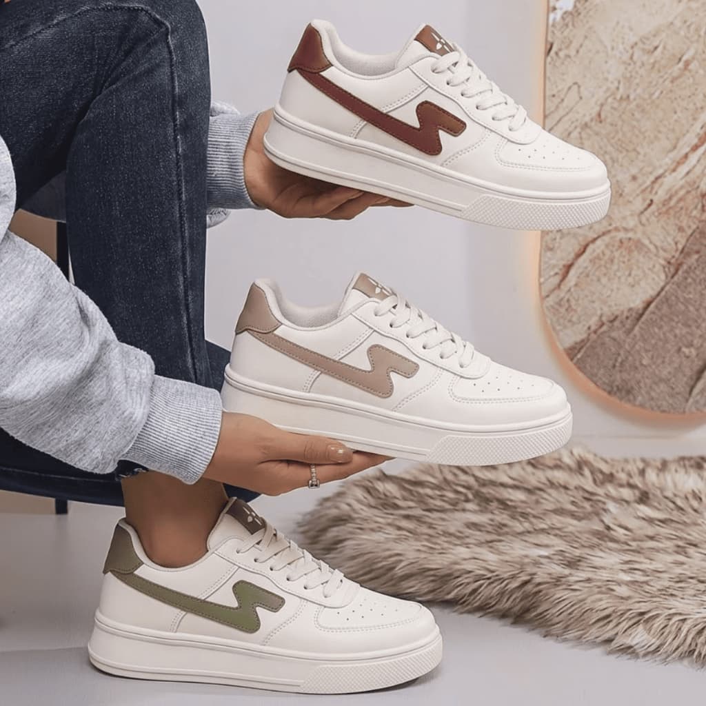 Tênis Plataforma Casual Feminino Estilo e Conforto Diário