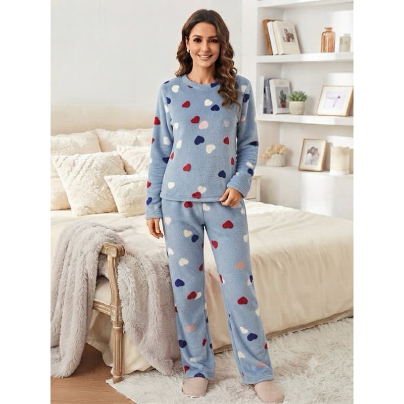 Pijamas unissex  divertidos  de New Fleece soft ,quentinhos e leves🥰❄️🫠❤️❤️😍😍😍