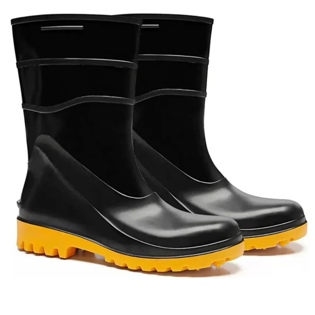 Bota Galocha Impermeável EPI com C.A. Original Proteção Chuva Motoboy Limpeza