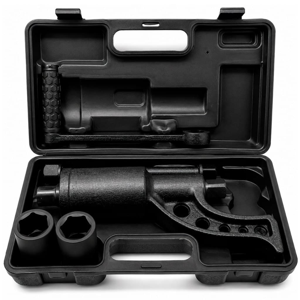 Desforcímetro Torqueador Rolamentado 690Kg  Soquetes 32mm E 33mm 4800N.M Multiplicadora Torque 1:65