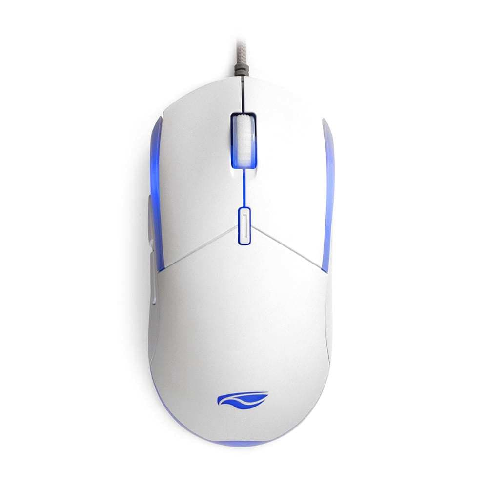 Mouse Gamer C3Tech MG-80WH, USB, 3200 DPI, LED Multicores, 6 Botões, Branco