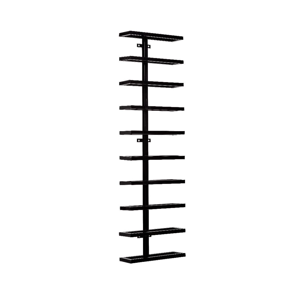 Porta Vinhos de Parede 10 Garrafas Adega Vertical Moderna Preta