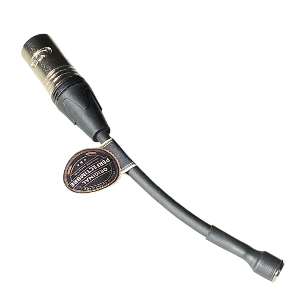 Adaptador Para Microfones Taf3/Xlr Para Usar Em Mesas E Interfaces De Audio