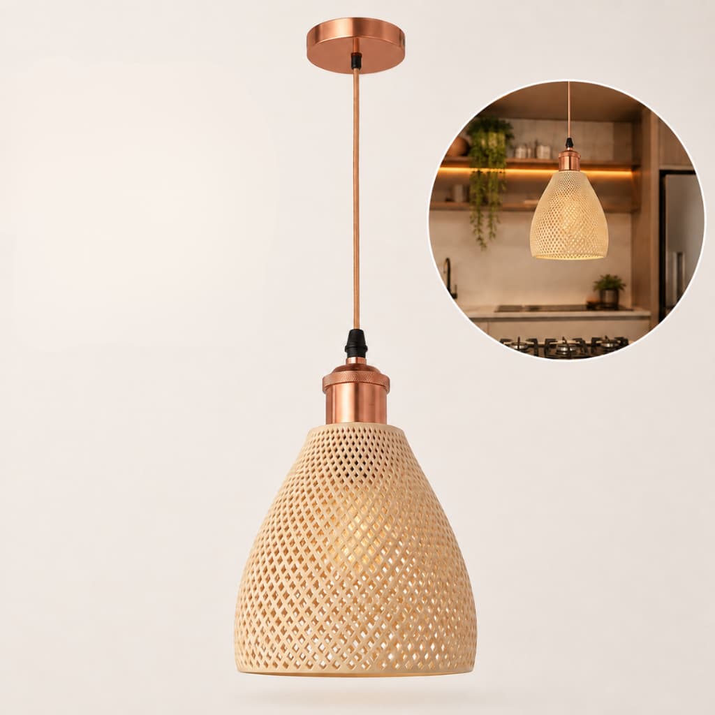 Luminária Pendente De Teto Decorativa Moderna