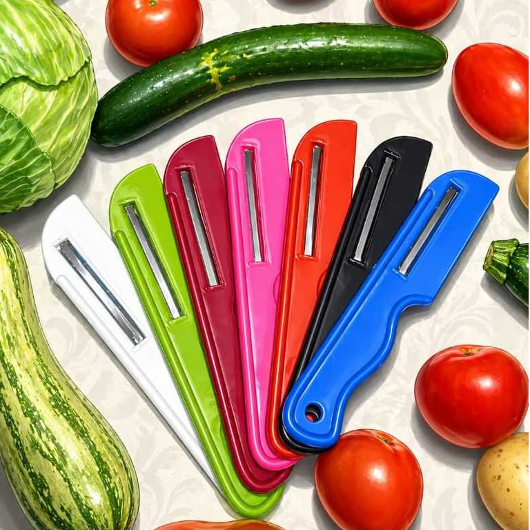 Descascador de Alimentos verduras e legumes utensilio prático de cozinha