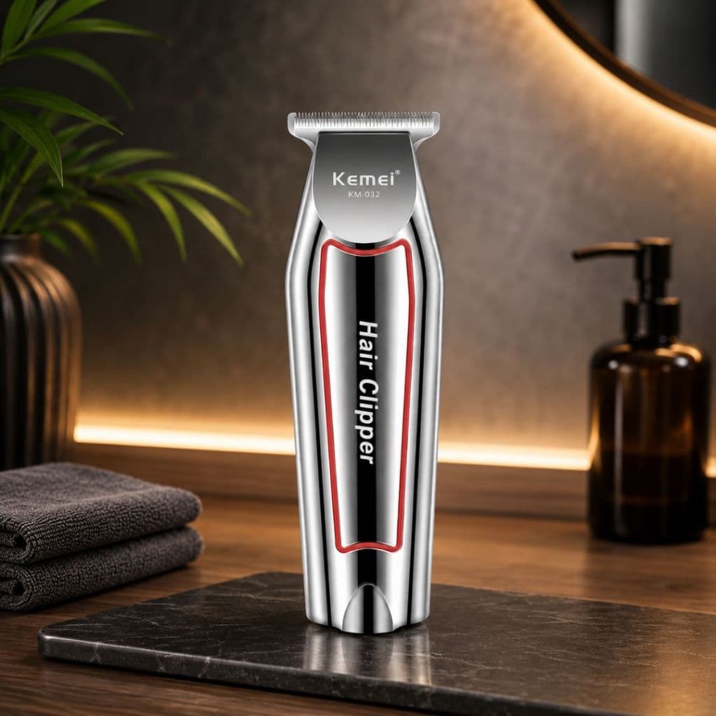 Máquina de Acabamento Sem Fio Para Pezinho Barba e Desenhos.Ele