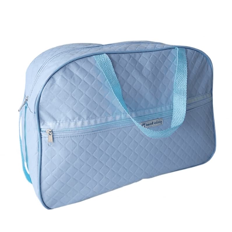 Bolsa Maternidade Grande Azul Bebe lisa